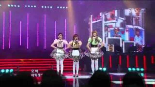 Orange caramel - Aing (오렌지 캬라멜 - 아잉) @ SBS Inkigayo 인기가요 101128