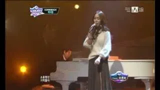 엠카운트다운 - 백지영_싫다 (Hate by BAEK Z YOUNG@Mcountdown 2013.1.3)