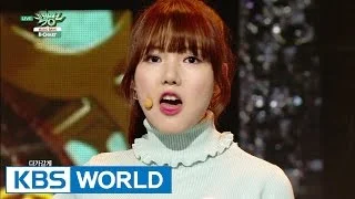 GFRIEND - ROUGH | 여자친구 - 시간을 달려서 [Music Bank K-Chart #1 / 2016.02.12]