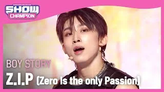 [HOT DEBUT] 보이스토리(BOY STORY) - Z.I.P (Zero Is the only Passion) Eng Ver. l Show Champion l EP.486