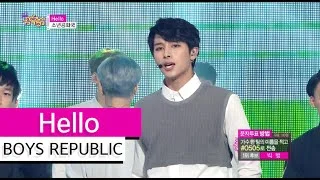 [HOT] BOYS REPUBLIC - Hello, 소년공화국 - 헬로우, Show Music core 20150627