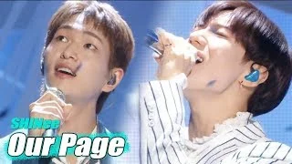 [Comeback Stage] SHINee- Our Page  ,샤이니 - 네가 남겨둔 말 Show Music core 20180630