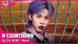 [MCND - Movin'] KPOP TV Show | #엠카운트다운 EP.724 | Mnet 210909 방송