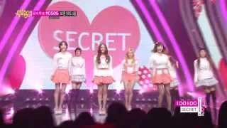 [HOT] Goodbye Stage, SECRET - I do I do, 시크릿 - 아이두 아이두, Music core 20140104