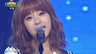 JUNIEL - I think I’m in love, 주니엘 - 연애하나 봐, Show Champion 20141022