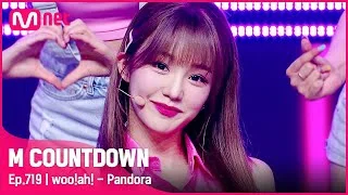 러블리 뿜뿜 'woo!ah(우아!)'의 'Pandora' 무대 #엠카운트다운 EP.719 | Mnet 210729 방송